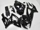 Glänzend Schwarz Suzuki GSXR 600 / 750 K6 2006-2007 Motorrad Verkleidungen Glänzend Schwarz Suzuki GSXR 600 / 750 K6 2006-2007 Motorrad Verkleidungen