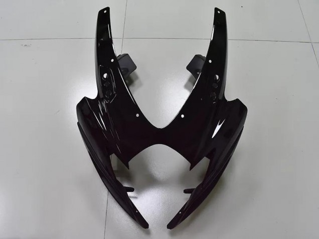 Glänzend Schwarz Suzuki GSXR 600 / 750 K6 2006-2007 Motorrad Verkleidungen Glänzend Schwarz Suzuki GSXR 600 / 750 K6 2006-2007 Motorrad Verkleidungen