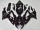 Glänzend Schwarz Suzuki GSXR 600 / 750 K6 2006-2007 Motorrad Verkleidungen Glänzend Schwarz Suzuki GSXR 600 / 750 K6 2006-2007 Motorrad Verkleidungen