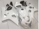 Glänzend Weiß Suzuki GSXR 600 / 750 K4 2004-2005 Motorrad Verkleidungen Glänzend Weiß Suzuki GSXR 600 / 750 K4 2004-2005 Motorrad Verkleidungen