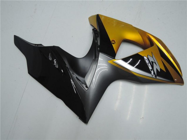Gold Schwarz Suzuki GSXR 1000 K9 2009-2016 Motorrad Verkleidungen Gold Schwarz Suzuki GSXR 1000 K9 2009-2016 Motorrad Verkleidungen
