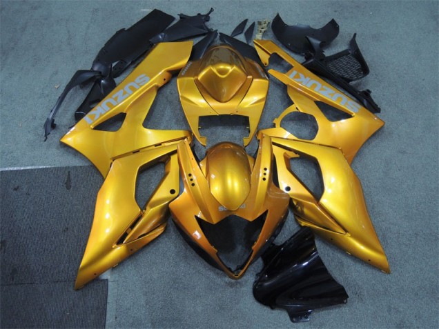 Gold Suzuki GSXR 1000 K5 2005-2006 Motorrad Verkleidungen Gold Suzuki GSXR 1000 K5 2005-2006 Motorrad Verkleidungen