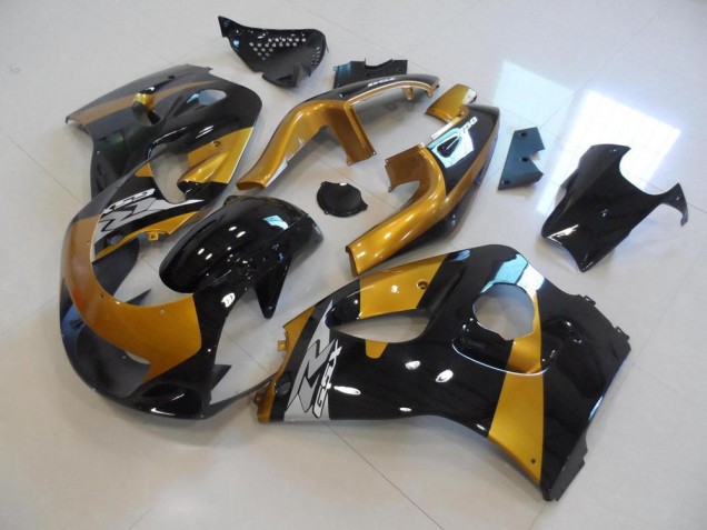 Gold Suzuki GSXR 600 1996-2000 Motorrad Verkleidungen Gold Suzuki GSXR 600 1996-2000 Motorrad Verkleidungen