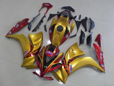 Gold und Dunkel rot Honda CBR 1000 RR 2012-2016 Motorrad Verkleidungen