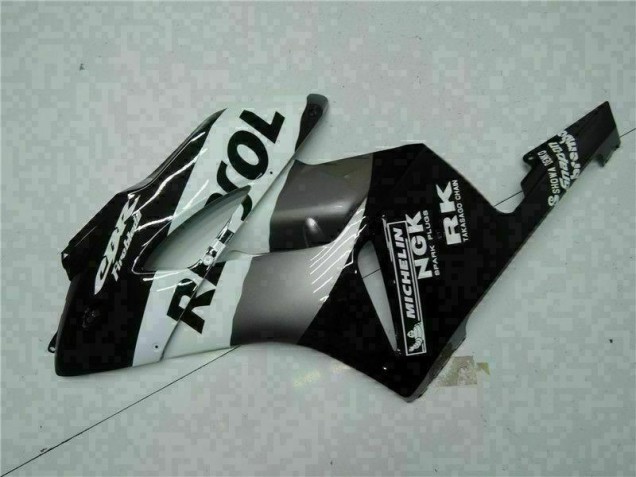 Grau Schwarz Repsol Honda CBR 1000 RR 2004-2005 Motorrad Verkleidungen Grau Schwarz Repsol Honda CBR 1000 RR 2004-2005 Motorrad Verkleidungen