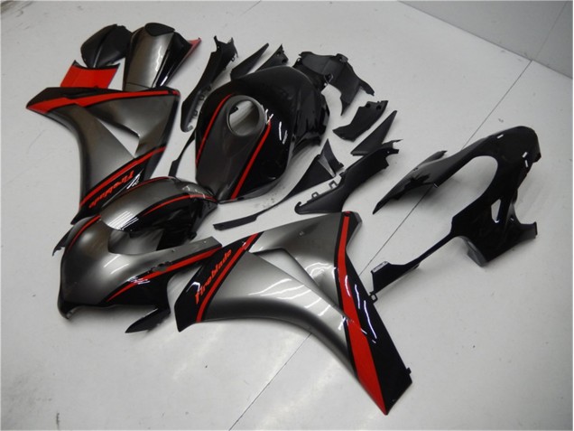 Graues Rot Schwarz Honda CBR 1000 RR 2008-2011 Motorrad Verkleidungen Graues Rot Schwarz Honda CBR 1000 RR 2008-2011 Motorrad Verkleidungen