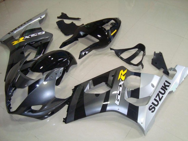 Graues Silber Suzuki GSXR 1000 K3 2003-2004 Motorrad Verkleidungen Graues Silber Suzuki GSXR 1000 K3 2003-2004 Motorrad Verkleidungen