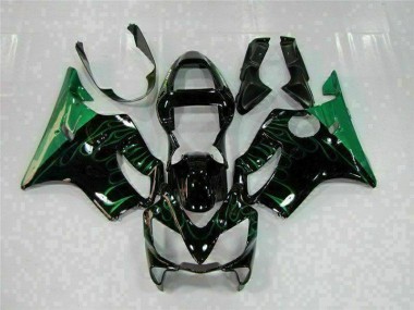 Grün Honda CBR 600 F4i 2001-2003 Motorrad Verkleidungen