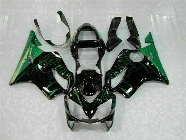 Grün Honda CBR 600 F4i 2001-2003 Motorrad Verkleidungen Grün Honda CBR 600 F4i 2001-2003 Motorrad Verkleidungen