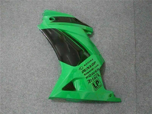 Grün Kawasaki EX250 2008-2012 Motorrad Verkleidung Grün Kawasaki EX250 2008-2012 Motorrad Verkleidung