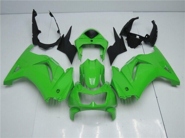 Grün Kawasaki EX250 2008-2012 Motorrad Vollverkleidung Grün Kawasaki EX250 2008-2012 Motorrad Vollverkleidung