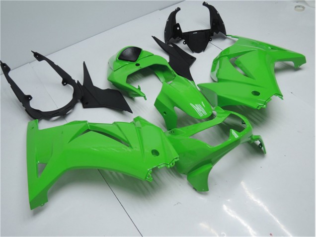 Grün Kawasaki EX250 2008-2012 Motorrad Vollverkleidung Grün Kawasaki EX250 2008-2012 Motorrad Vollverkleidung
