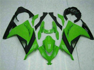 Grün Kawasaki EX300 2013-2016 Motorrad Verkleidungen