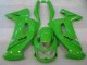 Grün Kawasaki EX650 2006-2008 Motorrad Verkleidung Grün Kawasaki EX650 2006-2008 Motorrad Verkleidung