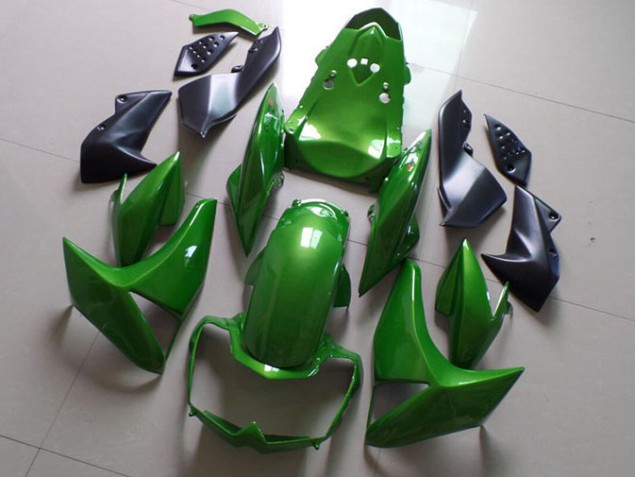 Grün Kawasaki Z1000 2007-2009 Motorrad Verkleidung Grün Kawasaki Z1000 2007-2009 Motorrad Verkleidung