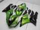 Grün Kawasaki ZX6R 2005-2006 Motorrad Verkleidung Grün Kawasaki ZX6R 2005-2006 Motorrad Verkleidung