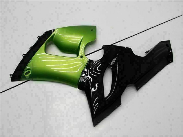 Grün Kawasaki ZX6R 2005-2006 Motorrad Verkleidung Grün Kawasaki ZX6R 2005-2006 Motorrad Verkleidung