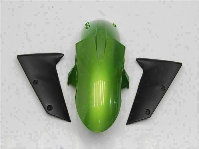 Grün Kawasaki ZX6R 2005-2006 Motorrad Verkleidung Grün Kawasaki ZX6R 2005-2006 Motorrad Verkleidung