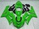 Grün Kawasaki ZX6R 2005-2006 Motorrad VollVerkleidungen & Plastik