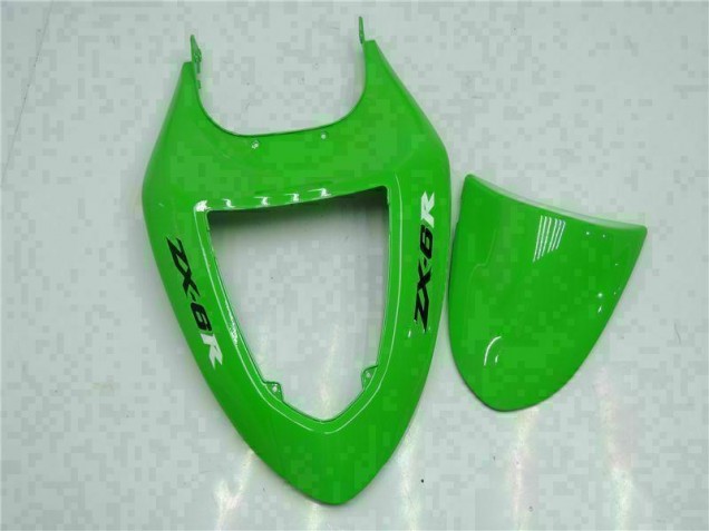 Grün Kawasaki ZX6R 2005-2006 Motorrad VollVerkleidungen & Plastik