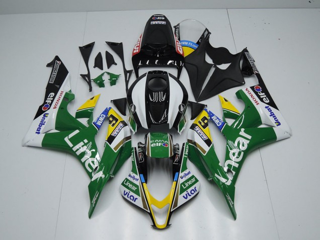 Grün Liner Honda CBR 600 RR 2007-2008 Motorrad Verkleidungen