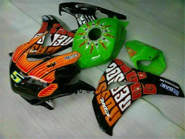 Grün Orange Honda CBR 1000 RR 2008-2011 Motorrad Verkleidungen Grün Orange Honda CBR 1000 RR 2008-2011 Motorrad Verkleidungen