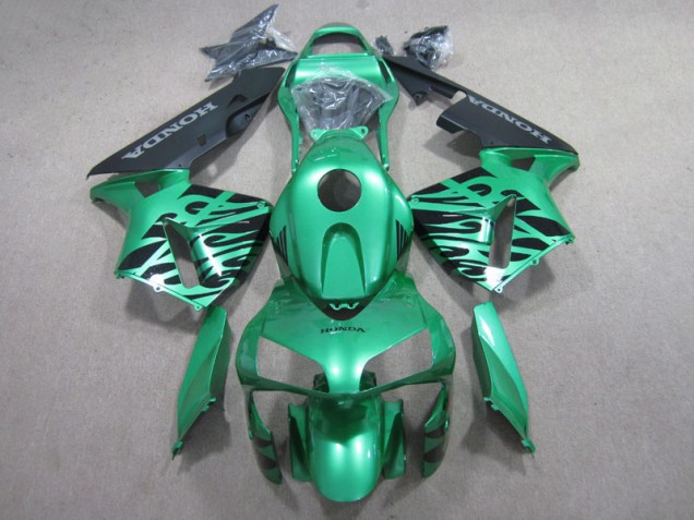 Grün Schwarz Honda CBR 600 RR 2007-2008 Motorrad Verkleidungen