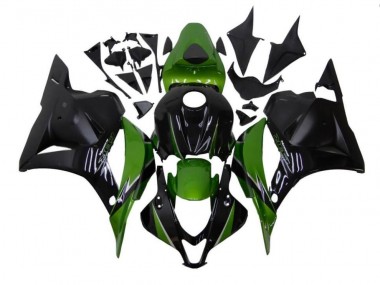Grün Schwarz Honda CBR 600 RR 2009-2012 Motorrad Verkleidungen