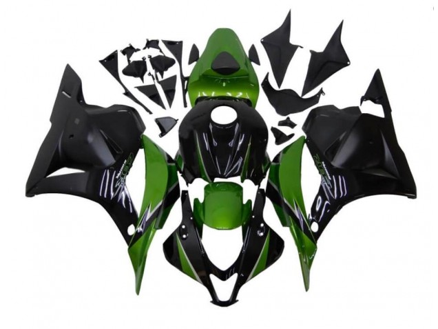 Grün Schwarz Honda CBR 600 RR 2009-2012 Motorrad Verkleidungen Grün Schwarz Honda CBR 600 RR 2009-2012 Motorrad Verkleidungen