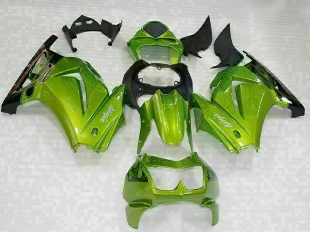 Grün Schwarz Kawasaki EX250 2008-2012 Motorrad Verkleidungen & Plastik Grün Schwarz Kawasaki EX250 2008-2012 Motorrad Verkleidungen & Plastik