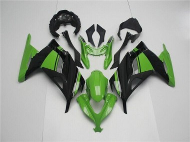 Grün Schwarz Kawasaki EX300 2013-2016 Motorrad Verkleidung