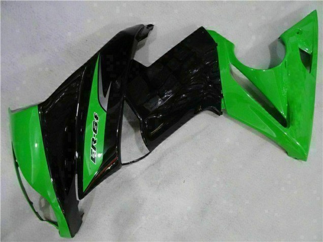Grün Schwarz Kawasaki EX650 2006-2008 Motorrad Verkleidung Grün Schwarz Kawasaki EX650 2006-2008 Motorrad Verkleidung