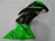 Grün Schwarz Kawasaki EX650 2006-2008 Motorrad Verkleidung Grün Schwarz Kawasaki EX650 2006-2008 Motorrad Verkleidung