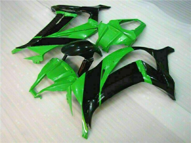 Grün Schwarz Kawasaki ZX10R 2011-2015 Motorrad Verkleidungen & Plastik Grün Schwarz Kawasaki ZX10R 2011-2015 Motorrad Verkleidungen & Plastik