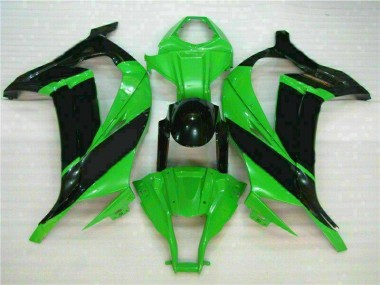 Grün Schwarz Kawasaki ZX10R 2011-2015 Motorrad Verkleidungen & Plastik