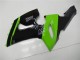 Grün Schwarz Kawasaki ZX6R 2005-2006 Motorrad Verkleidung Grün Schwarz Kawasaki ZX6R 2005-2006 Motorrad Verkleidung