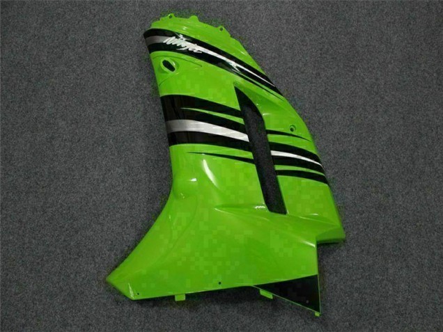 Grün Schwarz Kawasaki ZX6R 2007-2008 Motorrad Verkleidungen Grün Schwarz Kawasaki ZX6R 2007-2008 Motorrad Verkleidungen