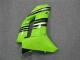 Grün Schwarz Kawasaki ZX6R 2007-2008 Motorrad Verkleidungen Grün Schwarz Kawasaki ZX6R 2007-2008 Motorrad Verkleidungen