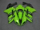 Grün Schwarz Kawasaki ZX6R 2007-2008 Motorrad Verkleidungen Grün Schwarz Kawasaki ZX6R 2007-2008 Motorrad Verkleidungen