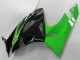 Grün Schwarz Kawasaki ZX6R 2009-2012 Motorrad Verkleidung Grün Schwarz Kawasaki ZX6R 2009-2012 Motorrad Verkleidung