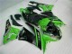 Grün Schwarz Kawasaki ZX6R 2009-2012 Motorrad Verkleidungen Grün Schwarz Kawasaki ZX6R 2009-2012 Motorrad Verkleidungen