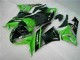 Grün Schwarz Kawasaki ZX6R 2009-2012 Motorrad Verkleidungen Grün Schwarz Kawasaki ZX6R 2009-2012 Motorrad Verkleidungen