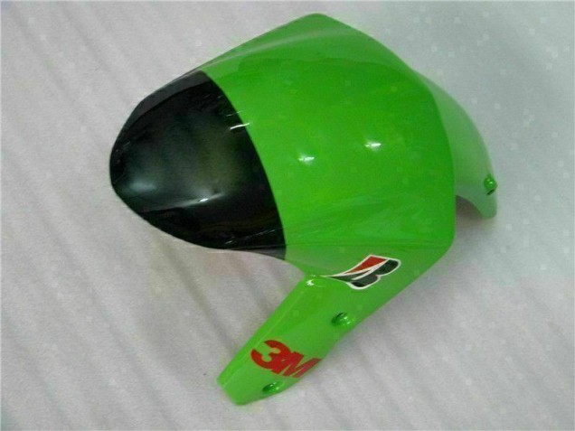 Grün Schwarz Kawasaki ZX6R 2009-2012 Motorrad Verkleidungen Grün Schwarz Kawasaki ZX6R 2009-2012 Motorrad Verkleidungen