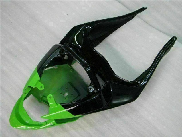 Grün Schwarz Kawasaki ZX6R 2009-2012 Motorrad Verkleidungen Grün Schwarz Kawasaki ZX6R 2009-2012 Motorrad Verkleidungen