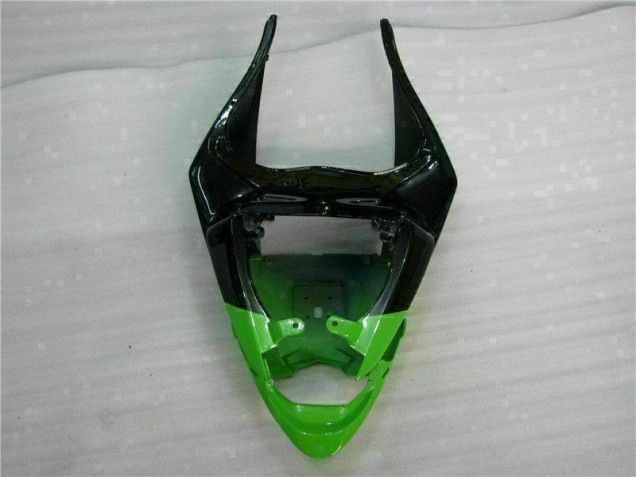 Grün Schwarz Kawasaki ZX6R 2009-2012 Motorrad Verkleidungen Grün Schwarz Kawasaki ZX6R 2009-2012 Motorrad Verkleidungen