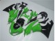 Grün Schwarz Kawasaki ZX6R 2009-2012 Motorrad Vollverkleidung Grün Schwarz Kawasaki ZX6R 2009-2012 Motorrad Vollverkleidung