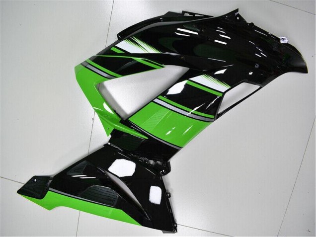 Grün Schwarz Kawasaki ZX6R 2013-2018 Motorrad Verkleidung Grün Schwarz Kawasaki ZX6R 2013-2018 Motorrad Verkleidung