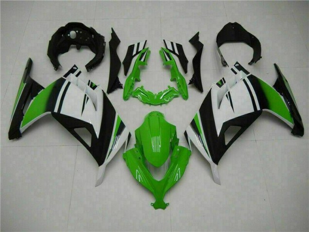 Grün Schwarz Silber Kawasaki EX300 2013-2016 Motorrad Verkleidungen Grün Schwarz Silber Kawasaki EX300 2013-2016 Motorrad Verkleidungen