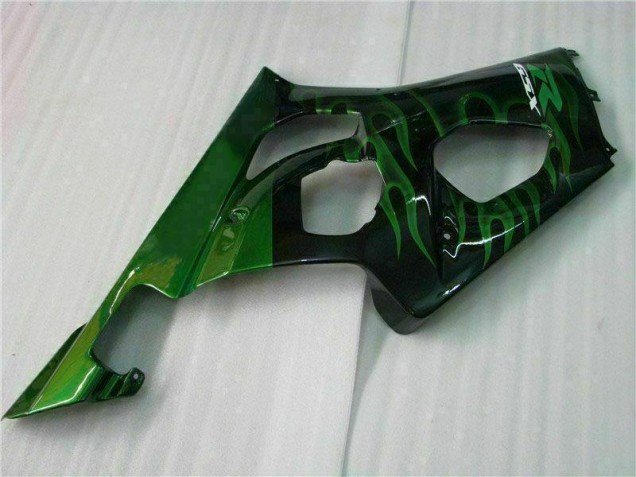 Grün Schwarz Suzuki GSXR 1000 K3 2003-2004 Motorrad Verkleidungen Grün Schwarz Suzuki GSXR 1000 K3 2003-2004 Motorrad Verkleidungen