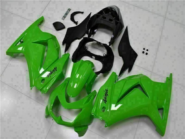 Grün Schwarzer Ninja Kawasaki EX250 2008-2012 Motorrad Verkleidung Grün Schwarzer Ninja Kawasaki EX250 2008-2012 Motorrad Verkleidung